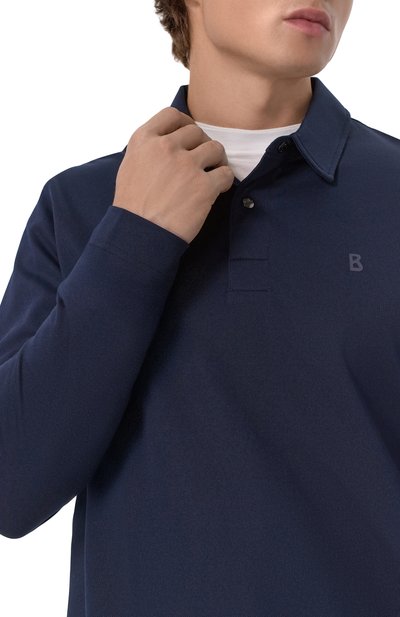 Поло BOGNER темно-синего цвета по цене 18300 руб., арт. 58372727, фото 5 Поло BOGNER, арт. 58372727, фото 5