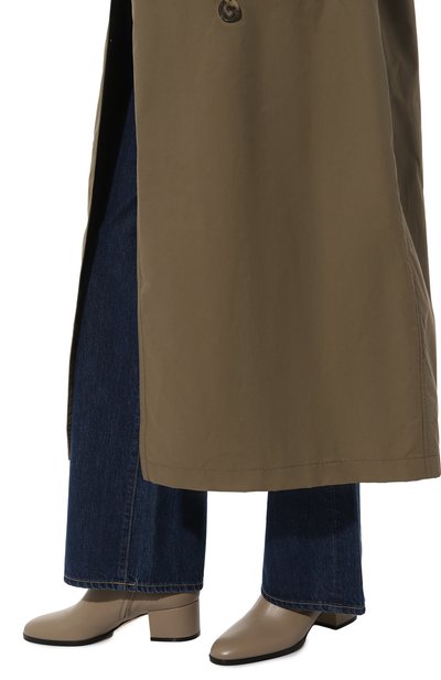 Кожаные ботильоны sr nora 45 SERGIO ROSSI темно-бежевого цвета по цене 117000 руб., арт. B09310/MFI642, фото 3 Кожаные ботильоны sr nora 45 SERGIO ROSSI, арт. B09310/MFI642, фото 3