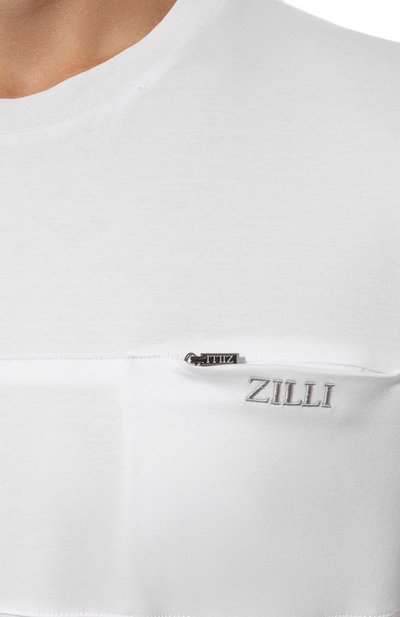 Хлопковая футболка ZILLI, арт. TSR001M0110VNPK00, фото 5