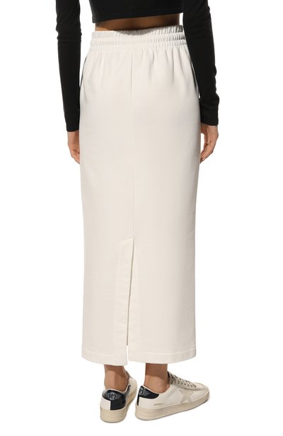 Хлопковая юбка DRIES VAN NOTEN белого цвета по цене 31000 руб., арт. 222-011105-5611, фото 4 Хлопковая юбка DRIES VAN NOTEN, арт. 222-011105-5611, фото 4