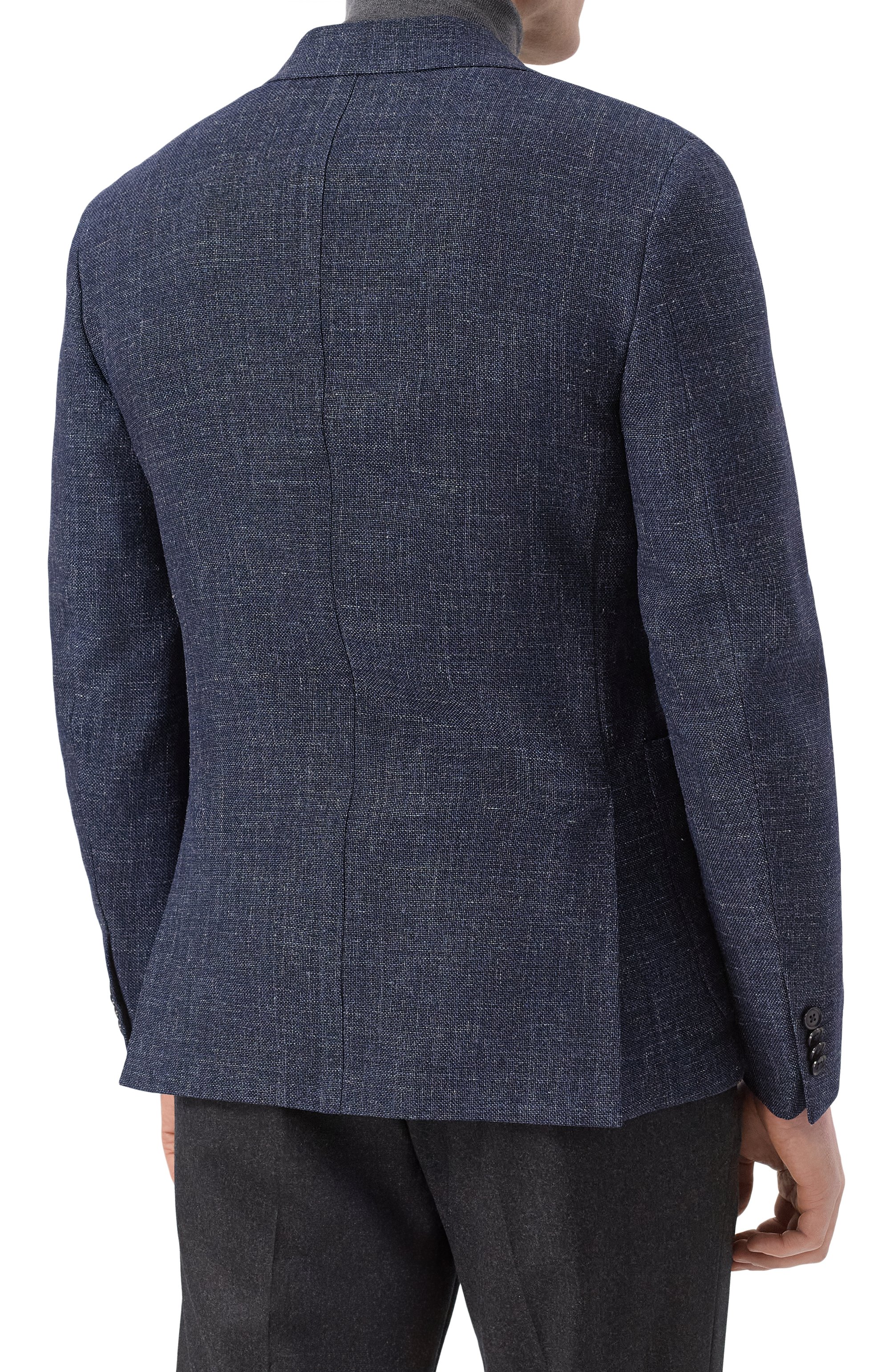 Пиджак из шерсти и шелка ZEGNA, арт. 1DNMG0/949701A9, фото 6