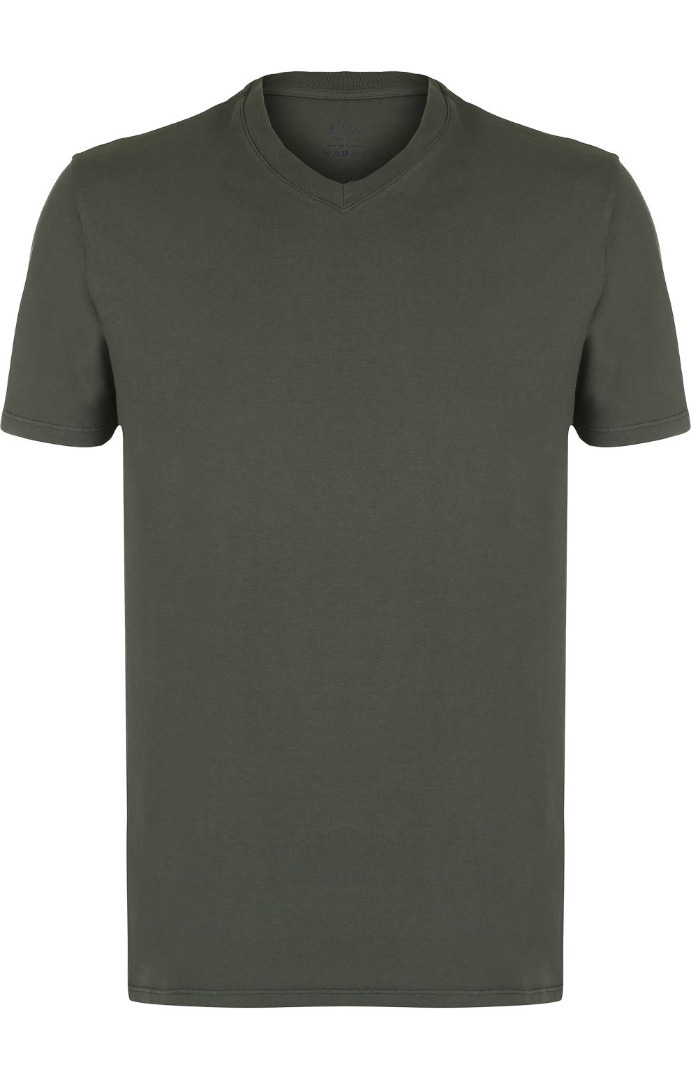 Хлопковая футболка с v-образным вырезом ALTEA, арт. 1855223, фото 1