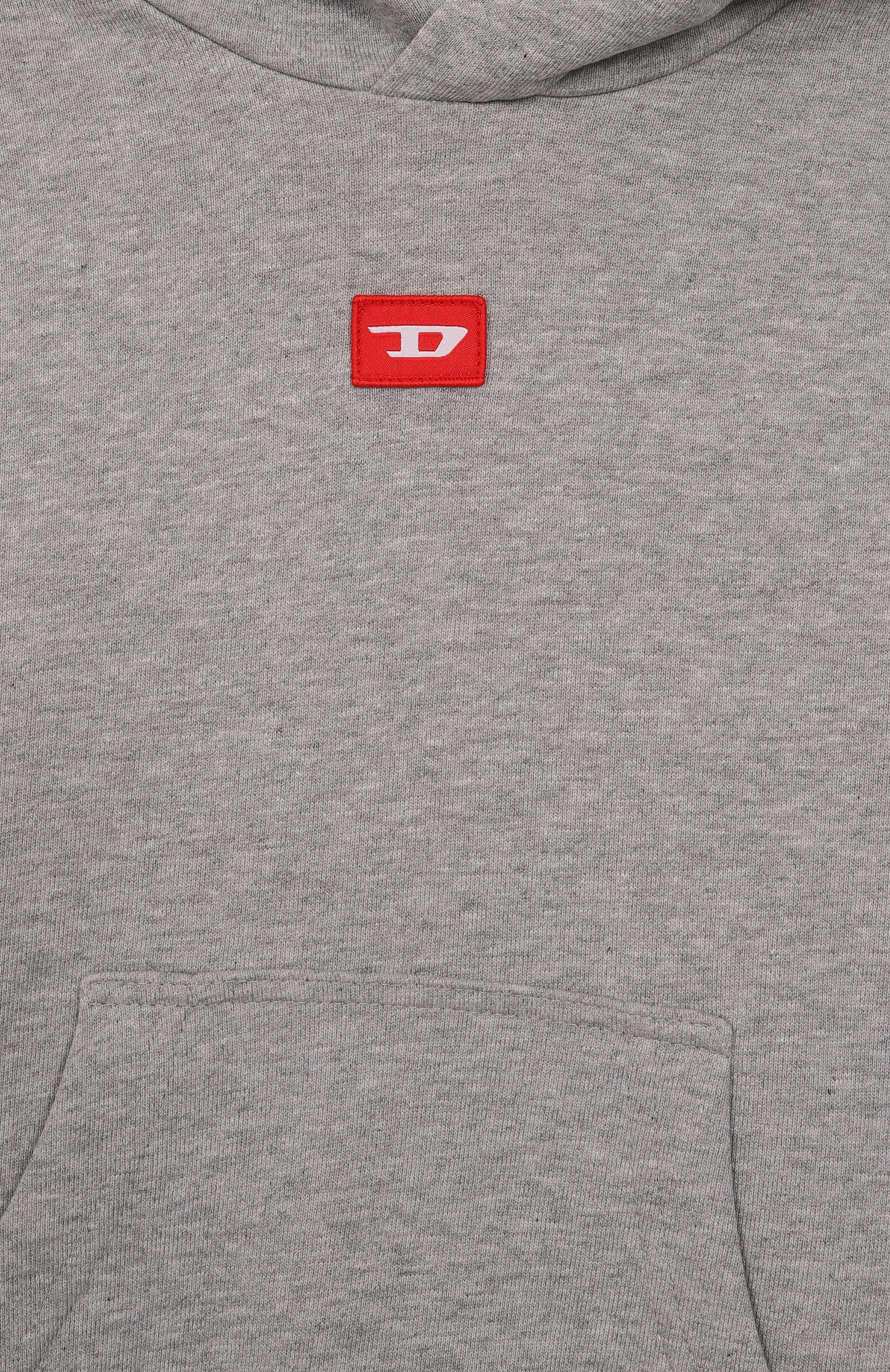 Хлопковое худи DIESEL, арт. J02502/0GEAD, фото 3