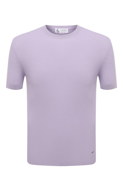 Джемпер из хлопка и шелка IL BORGO CASHMERE, арт. 55-821G0, фото 1