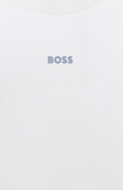 Хлопковая футболка BOSS, арт. J52987, фото 3