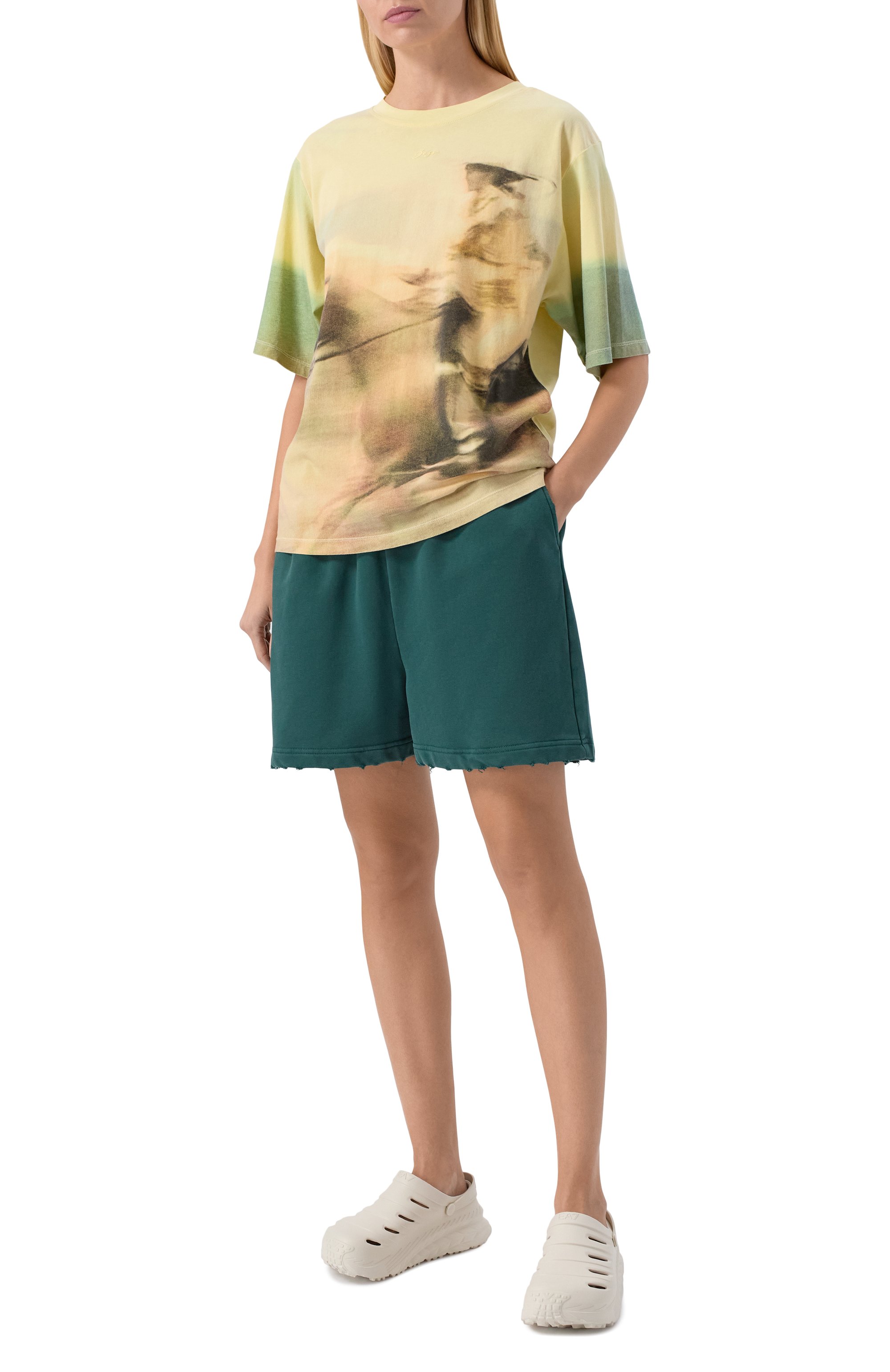 Хлопковая футболка BOSS ORANGE, арт. 50552584, фото 2