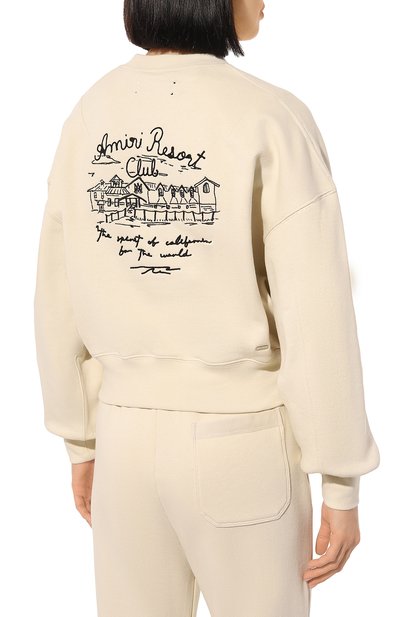 Хлопковый свитшот AMIRI, арт. AWJYCW1007, фото 4