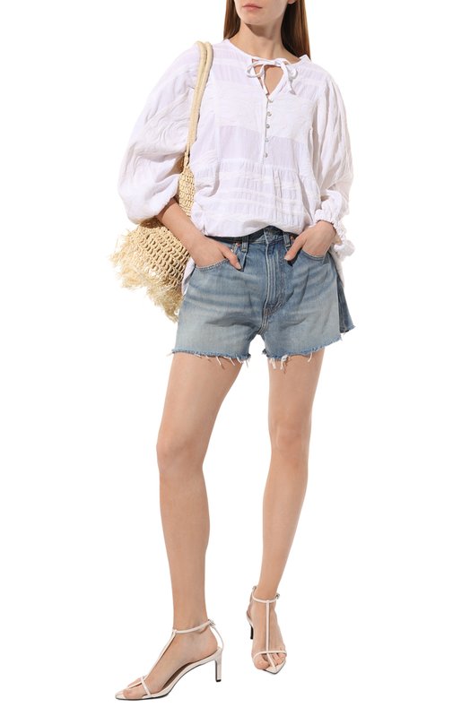 Джинсовые шорты Denimist Голубой, фото 2