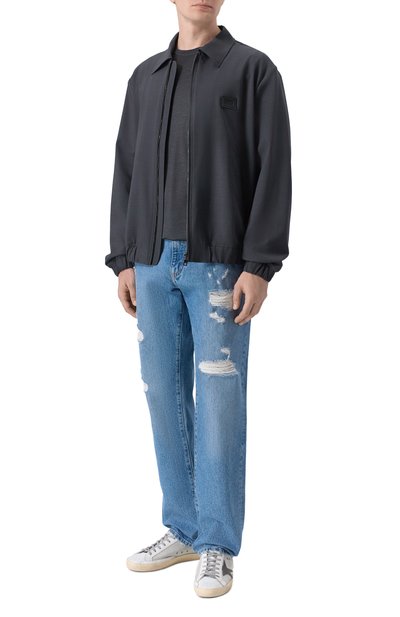 Мужской шелковый джемпер DOLCE & GABBANA, арт. G8TM4T/FU75F