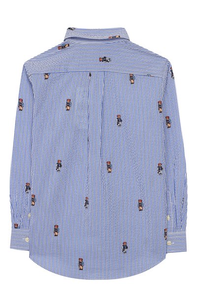 Хлопковая рубашка RALPH LAUREN, арт. 322785769, фото 2