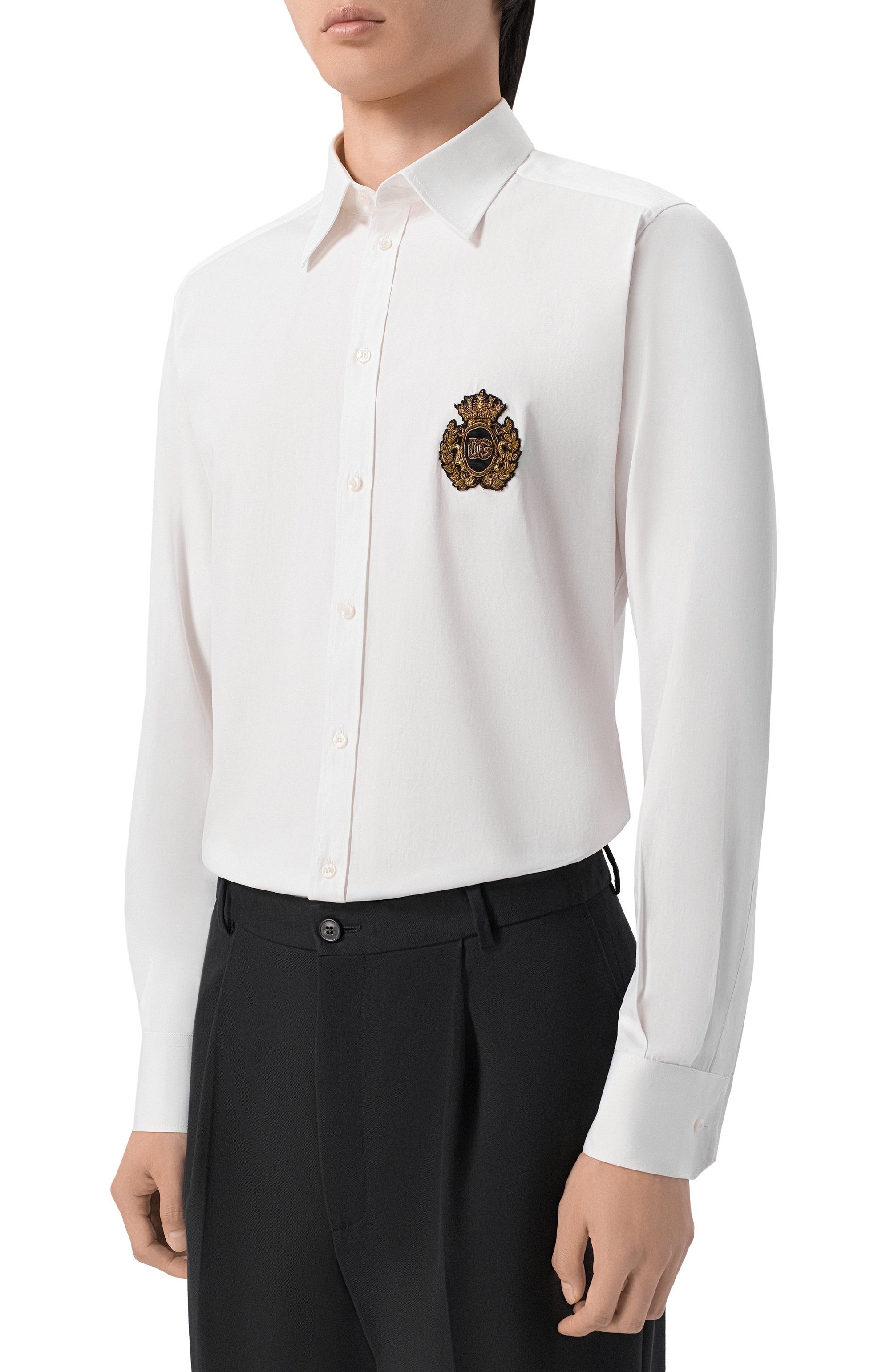 Хлопковая рубашка martini DOLCE & GABBANA, арт. G5ML1Z/GI757, фото 3