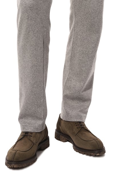 Замшевые дерби CANALI, арт. 621250/RB00852, фото 3