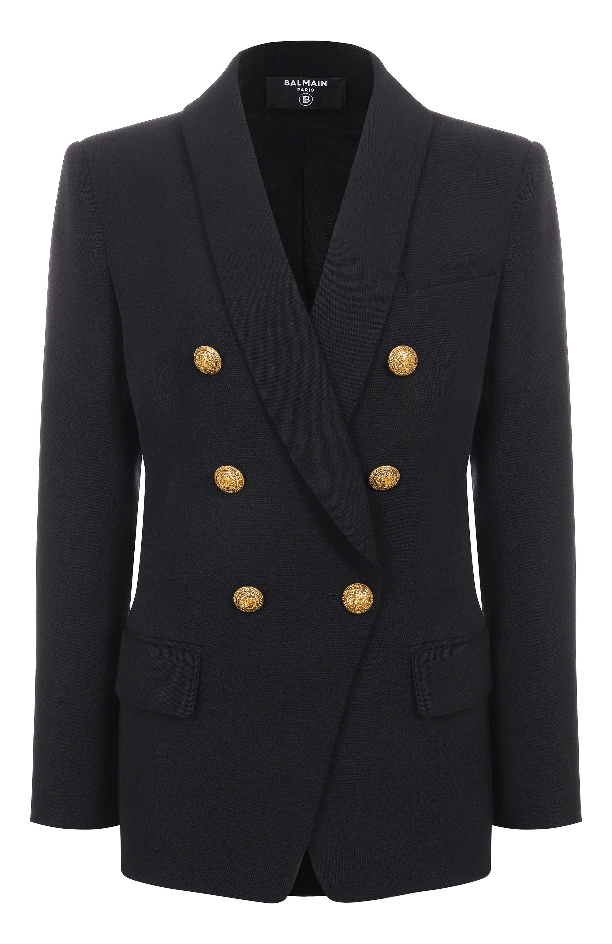 Шерстяной жакет BALMAIN, арт. CF1SH020/WC09, фот�о 1