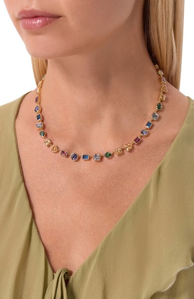 Колье imber SWAROVSKI разноцветного цвета по цене 58500 руб., арт. 5662915, фото 2 Колье imber SWAROVSKI, арт. 5662915, фото 2