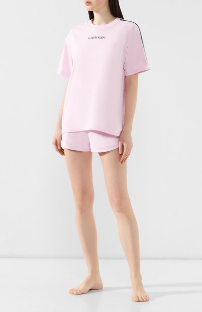 Хлопковые шорты CALVIN KLEIN, арт. QS6260E, фото 2