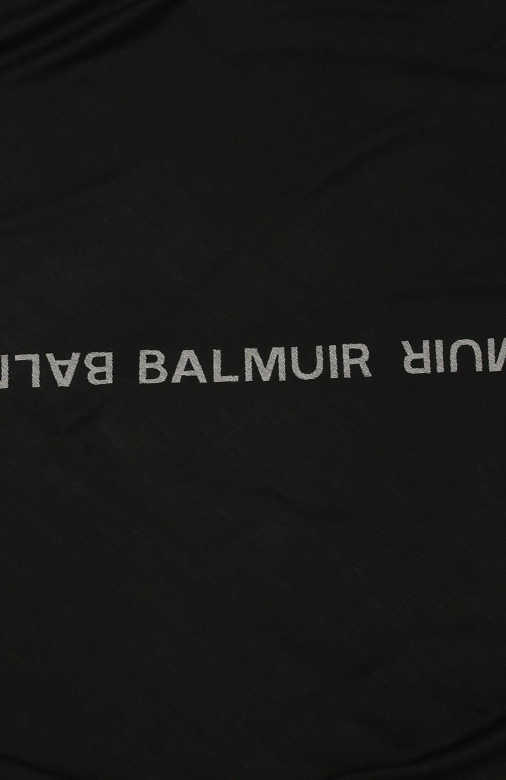 Шаль logo BALMUIR черного цвета по цене 37900 руб., арт. 2110011, фото 3 Шаль logo BALMUIR, арт. 2110011, фото 3