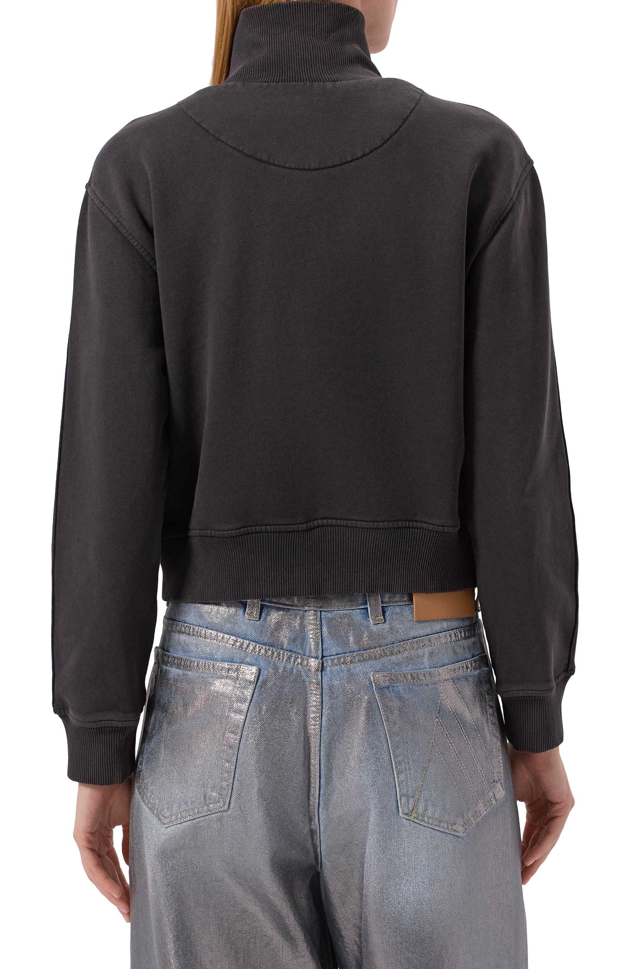 Хлопковая толстовка THE ATTICO, арт. 251WCF00022/JJF003AA, фото 4