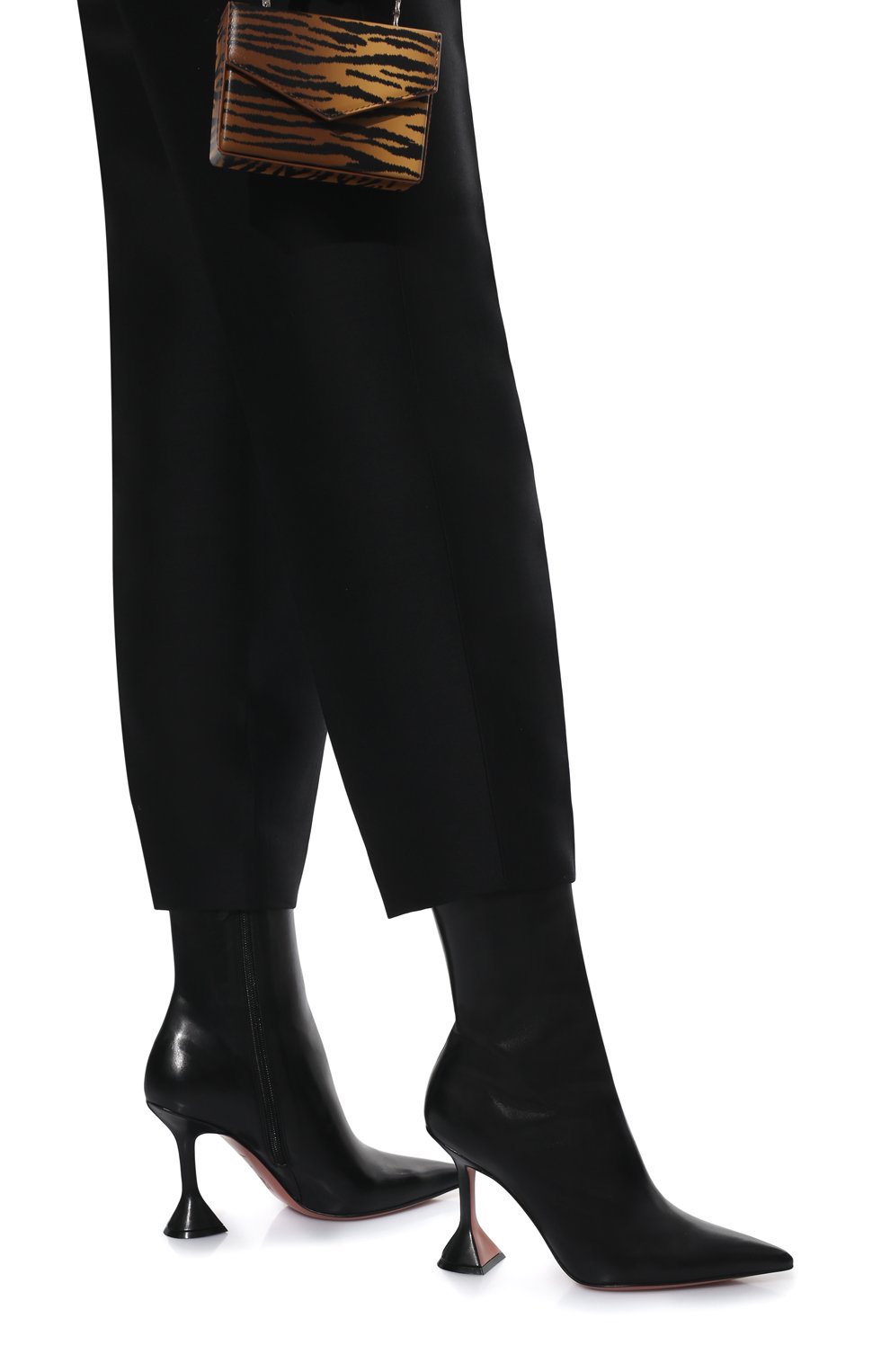 Кожаные ботильоны giorgia AMINA MUADDI, арт. GI0RGIA B00TIE/NAPPA/BLACK, фото 3