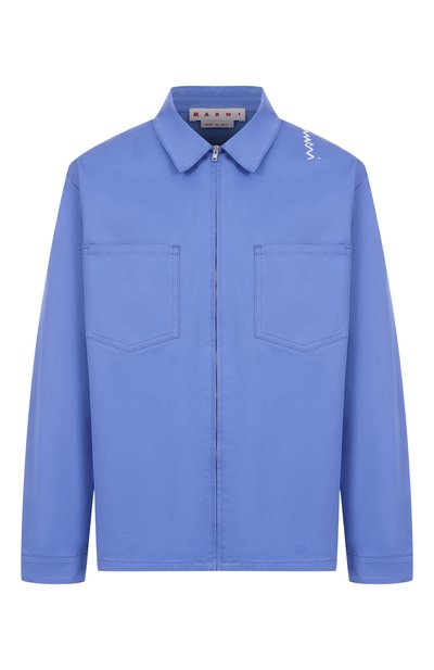 Мужская хлопковая куртка-рубашка MARNI, арт. CUMU0297S0/UTC311