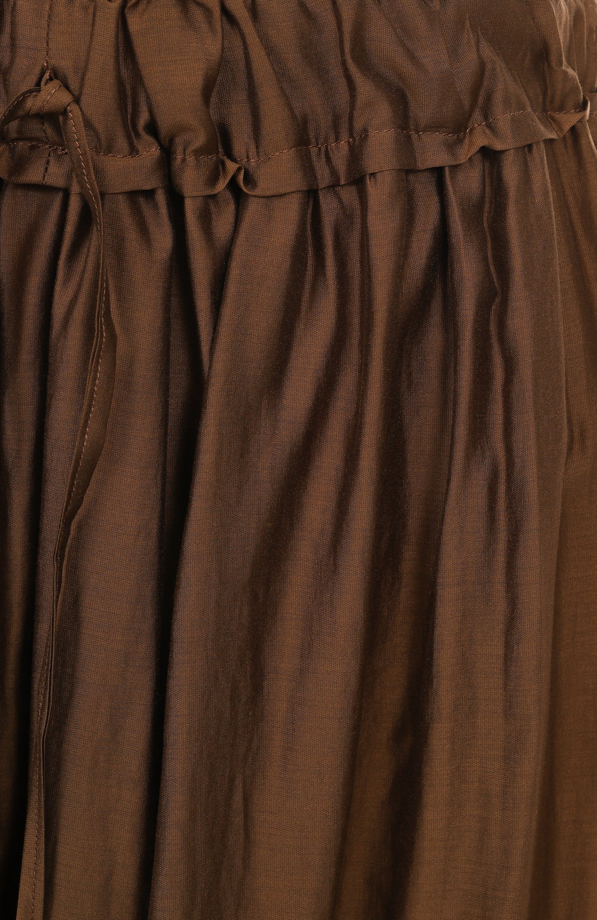 Юбка FLASHIN коричневого цвета по цене 37500 руб., арт. FC25SB, фото 6 Юбка FLASHIN, арт. FC25SB, фото 6