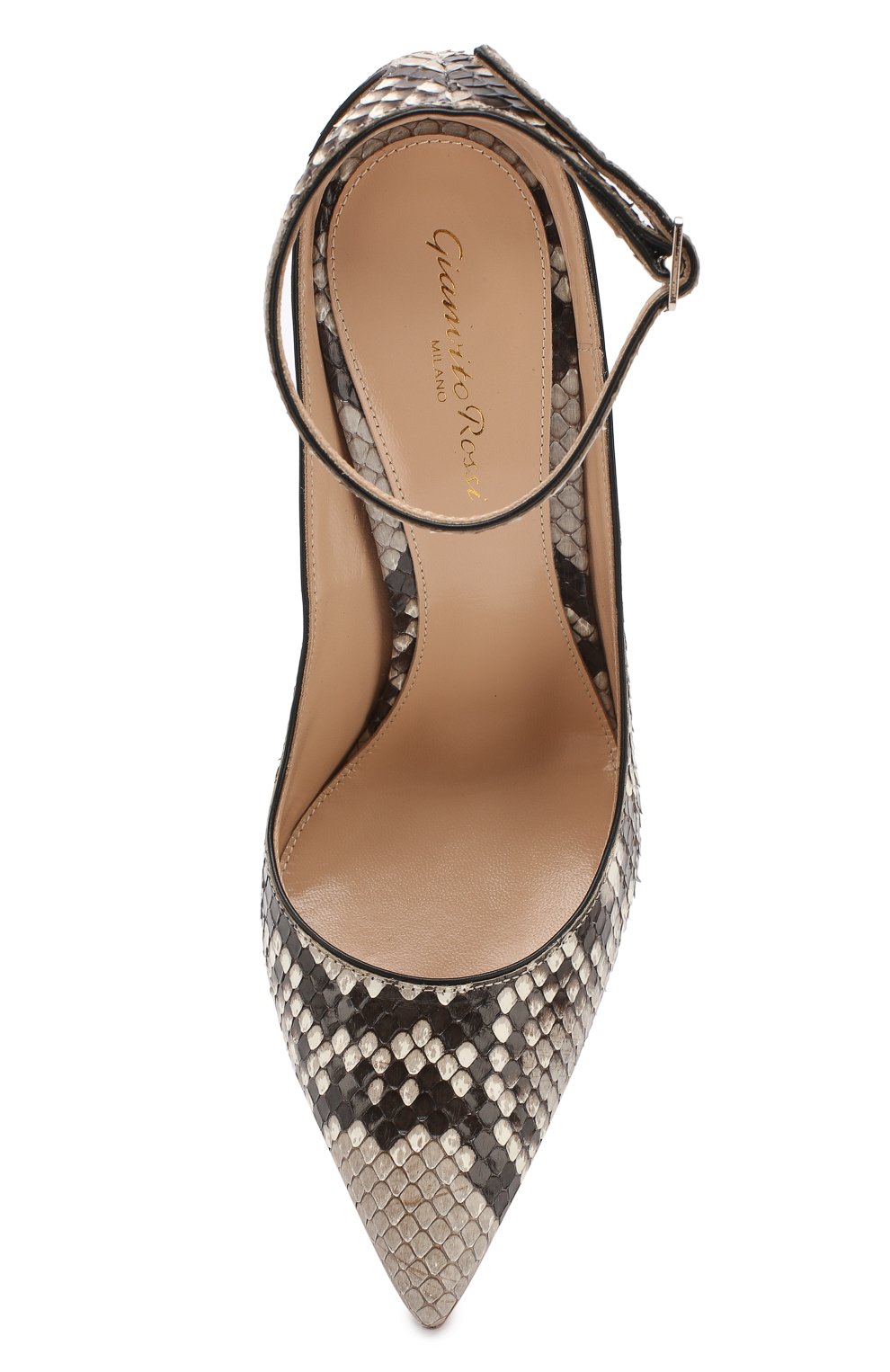 Туфли из кожи питона GIANVITO ROSSI, арт. G21737.15RIC.PITR0CC/PRET, фото 5