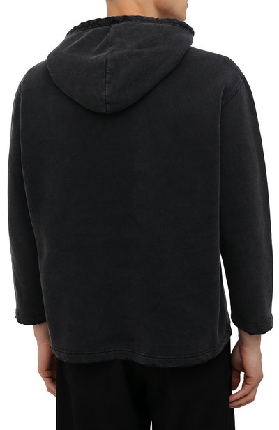 Хлопковое худи balenciaga x rammstein BALENCIAGA, арт. 670946/TLV53, фото 4