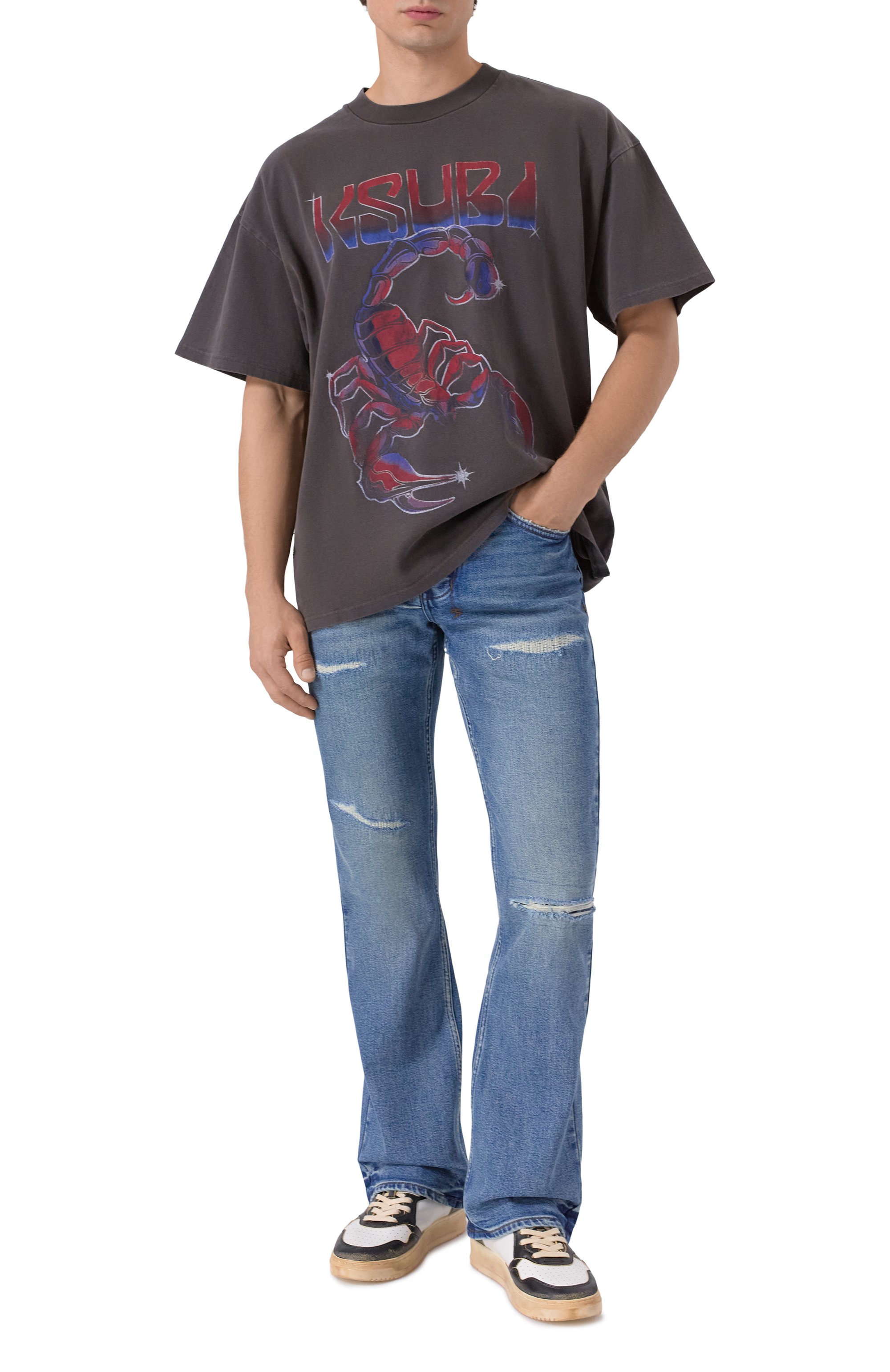 Хлопковая футболка KSUBI, арт. MPF25TE026, фото 2