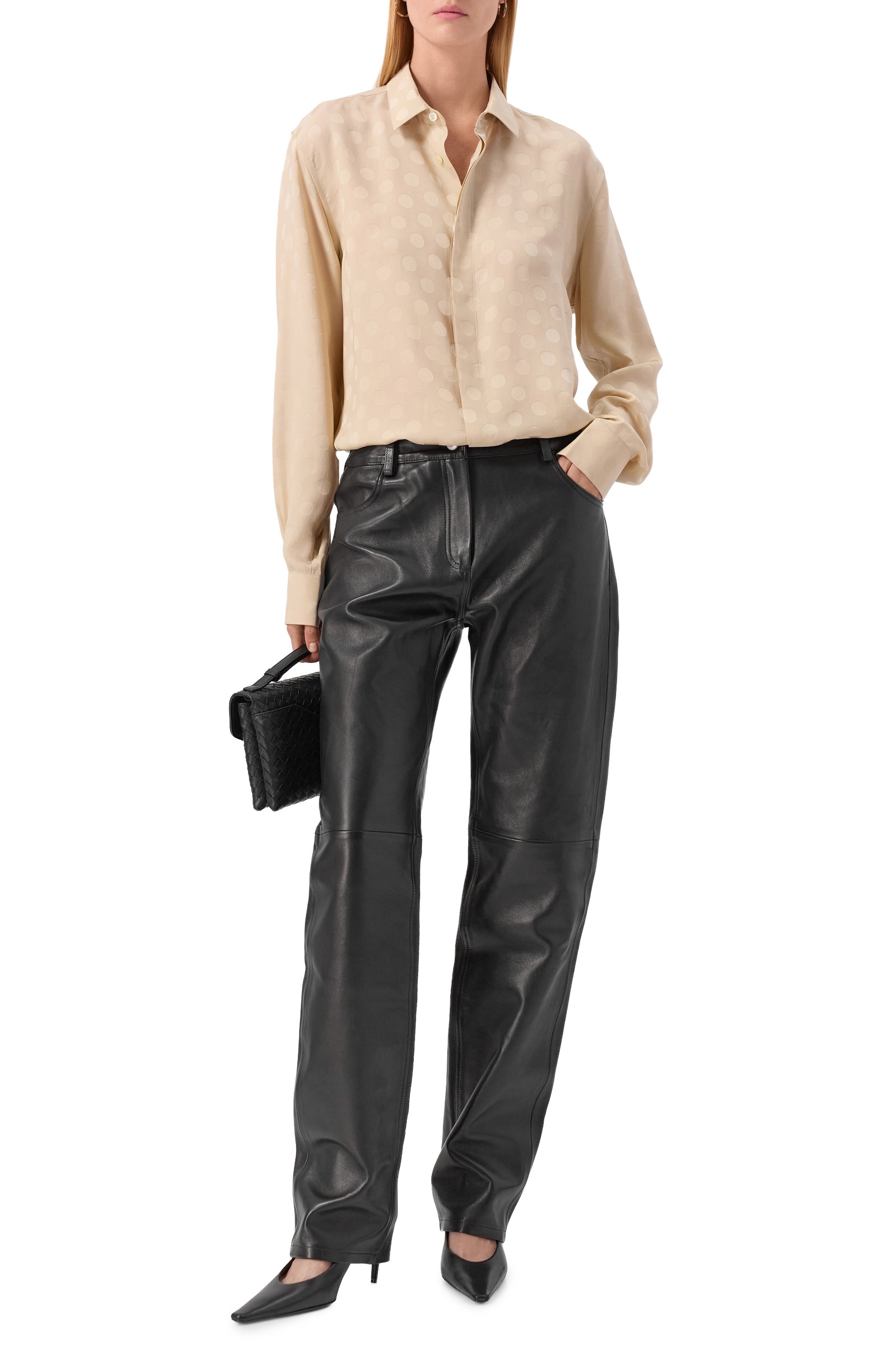 Кожаные брюки MAGDA BUTRYM, арт. 211725, фото 2