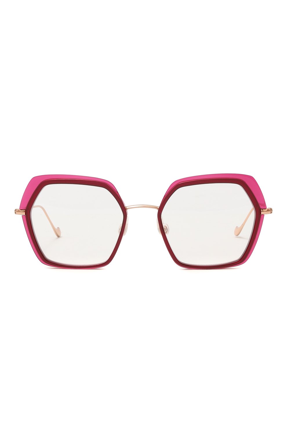 Оправа CAROLINE ABRAM розового цвета по цене 29650 руб., арт. WAFIA 604, фото 3 Оправа CAROLINE ABRAM, арт. WAFIA 604, фото 3
