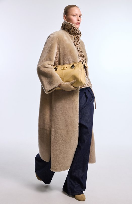 Замшевые туфли Duck 55 Moschino MA10015C10/ME0 Бежевый  MA10015C10/ME0 Фото 7