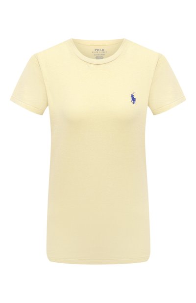 Женская хлопковая футболка POLO RALPH LAUREN, арт. 211734144