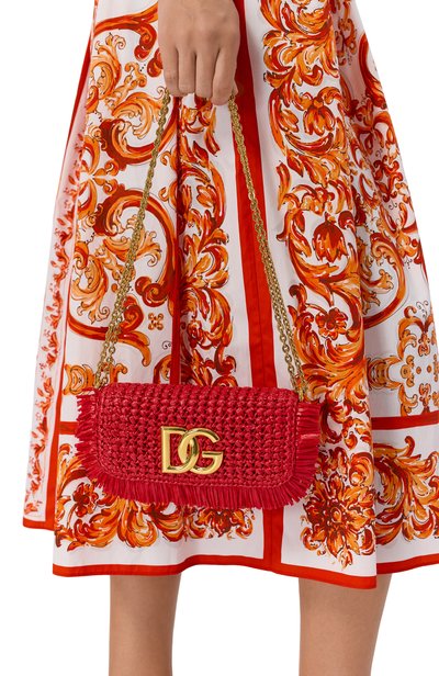 Сумка 3.5 DOLCE & GABBANA красного цвета по цене 260000 руб., арт. BB7836/A0438, фото 2 Сумка 3.5 DOLCE & GABBANA, арт. BB7836/A0438, фото 2