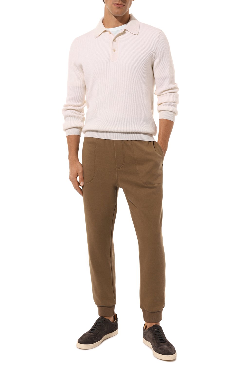 Хлопковые джоггеры ZEGNA, арт. N6N00/183, фото 2