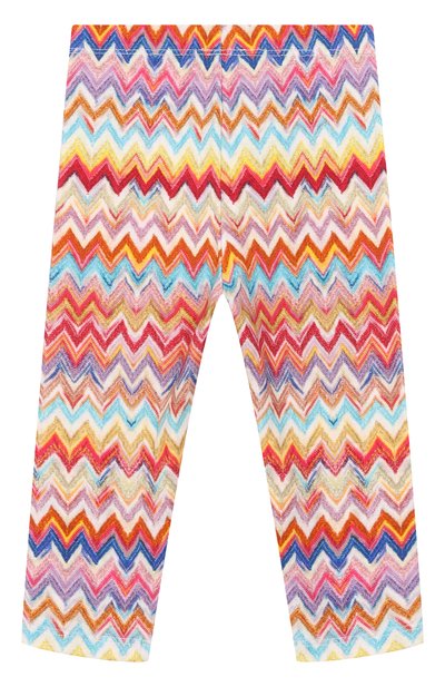 Хлопковые легинсы MISSONI разноцветного цвета по цене 9755 руб., арт. MY6050/Z3756, фото 2 Хлопковые легинсы MISSONI, арт. MY6050/Z3756, фото 2