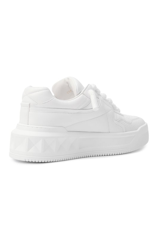 Кожаные кеды One Stud XL Valentino 7W2S0FQ4/XTM Белый  7W2S0FQ4/XTM Фото 5