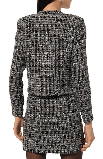 Твидовый жакет IRO, арт. WP07BRUNAH, фото 4