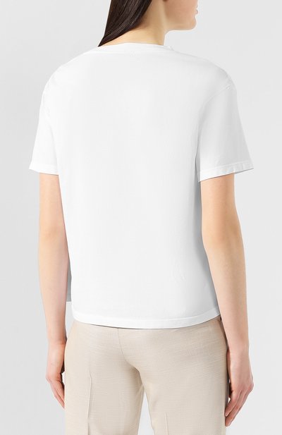 Хлопковая футболка ERIKA CAVALLINI, арт. P9/P/P9PW25, фото 4