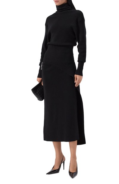 Платье из шерсти и кашемира LANVIN, арт. RW-DR0040-K065-H25, фото 2