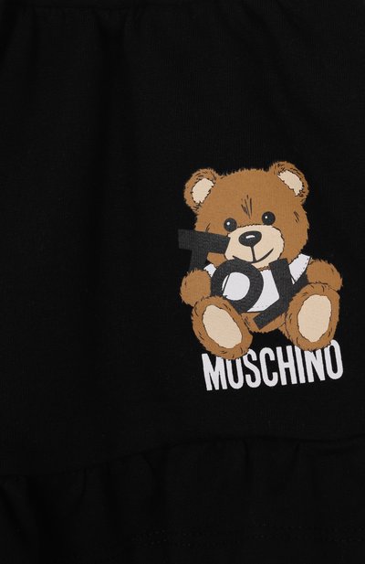 Хлопковые шорты MOSCHINO, арт. HAQ014/LCA19/4-8, фото 3