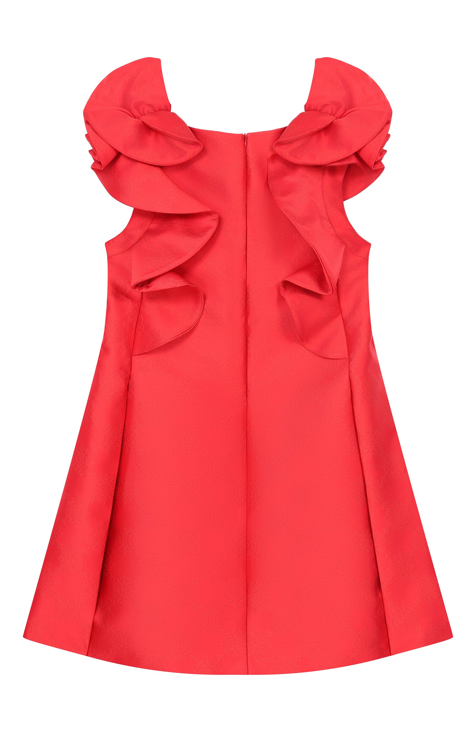 Платье ELIE SAAB JUNIOR красного цвета по цене 103500 руб., арт. EFAB142 V1/TS1133_001, фото 2 Платье ELIE SAAB JUNIOR, арт. EFAB142 V1/TS1133_001, фото 2