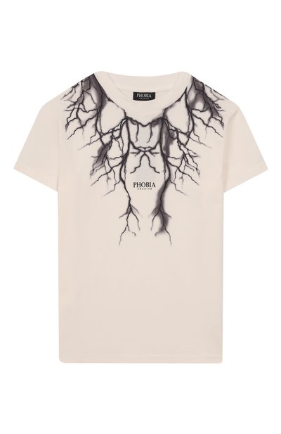 Хлопковая футболка PHOBIA ARCHIVE, арт. PHK00725