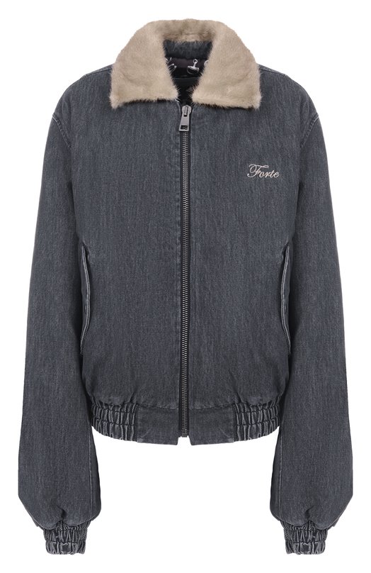 Джинсовый бомбер Forte Dei Marmi Couture 25WF7350M Синий 25WF7350M