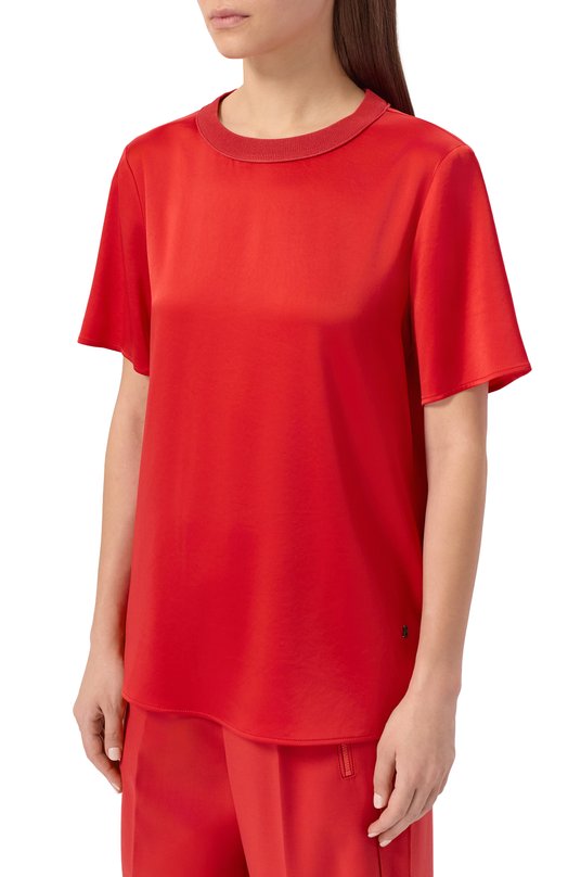 Атласная футболка Bogner 56019415 Красный  56019415 Фото 3