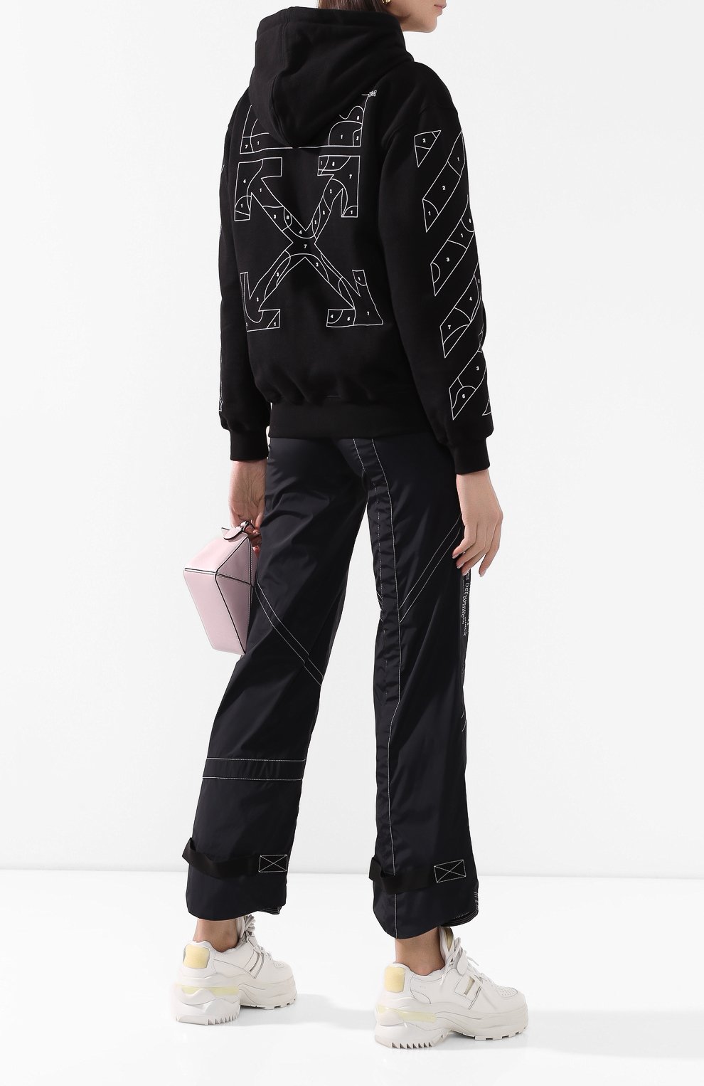 Хлопковая толстовка OFF-WHITE, арт. 0WBE005S20FLE0011001, фото 2