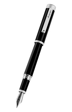 Перьевая ручка MONTEGRAPPA черного цвета, арт. ISZEI2IP | Фото 2 (Материал сплава: Сталь; Региональные ограничения белый список (Axapta Mercury): Не проставлено; Нос: Не проставлено; Ограничения доставки: m-style)