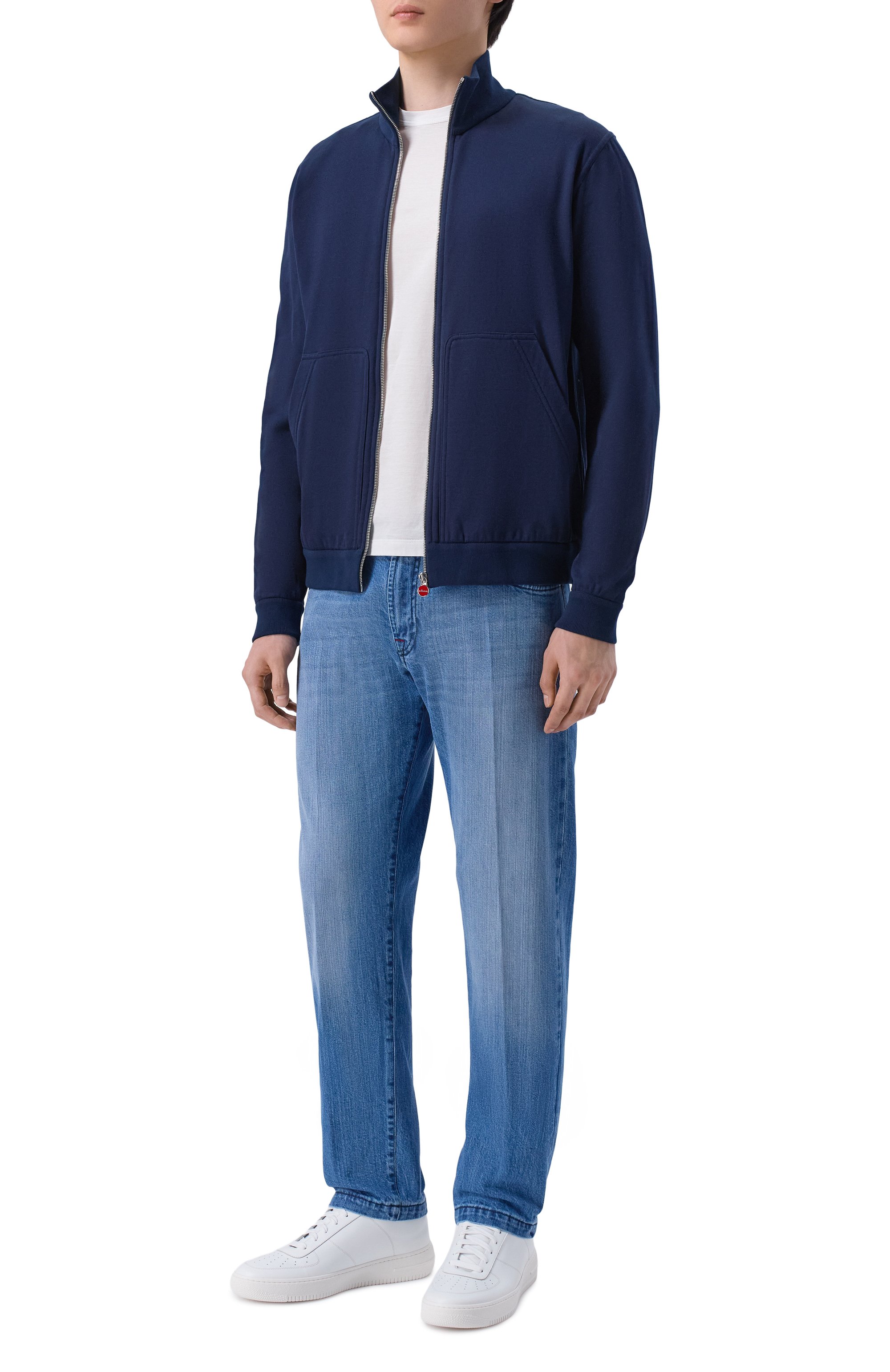 Толстовка из хлопка и шелка KITON, арт. UMK0888, фото 2