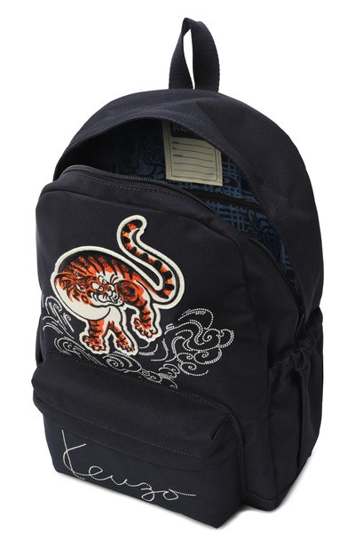 Рюкзак galaxy KENZO темно-синего цвета по цене 24950 руб., арт. K61222, фото 3 Рюкзак galaxy KENZO, арт. K61222, фото 3