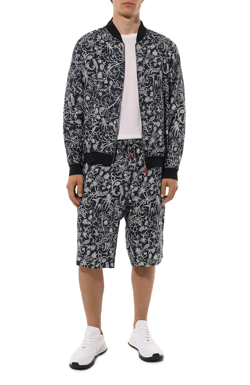 Льняные шорты KITON, арт. UPN005H08902, фото 2