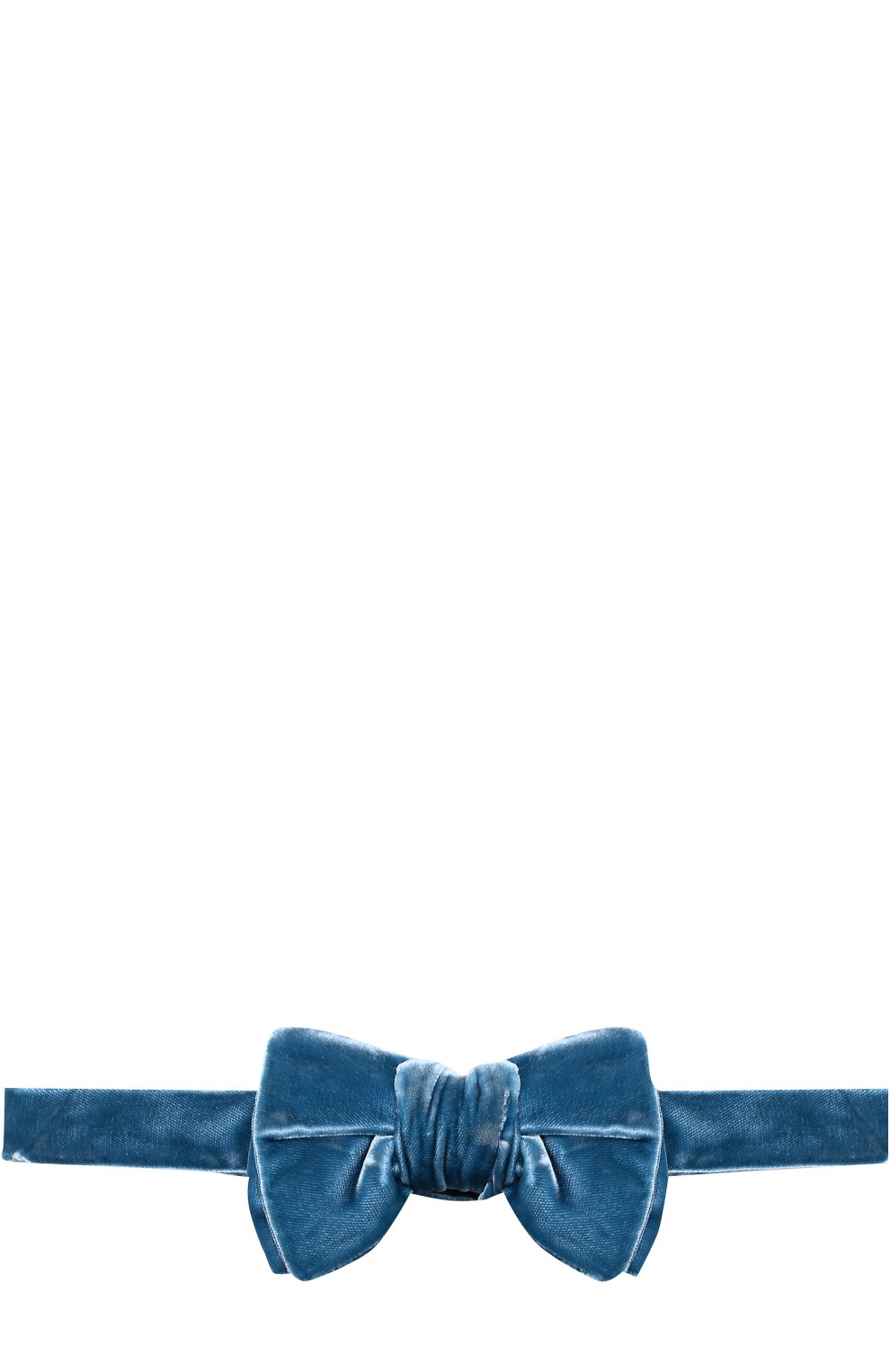 Галстук-бабочка из вискозы TOM FORD голубого цвета по цене 21950 руб., арт. 2TF01/4CH, фото 1 Галстук-бабочка из вискозы TOM FORD, арт. 2TF01/4CH, фото 1