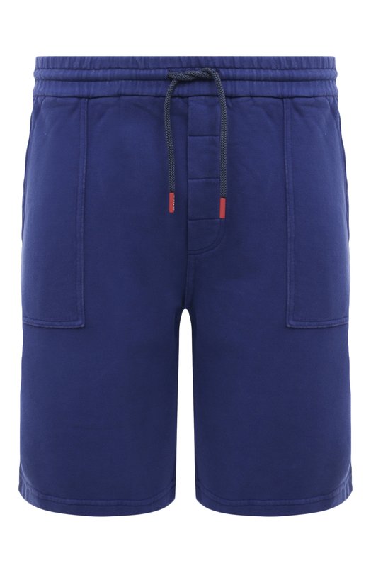 

Хлопковые шорты Kiton, Синий